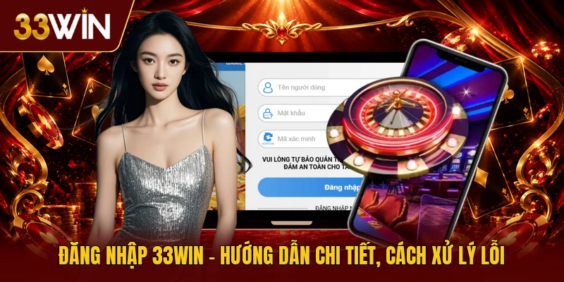 Đăng Nhập 33win | Hướng Dẫn Chi Tiết, Cách Xử Lý Lỗi  