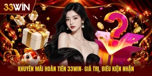 Khuyến Mãi Hoàn Tiền 33Win| Giá Trị, Điều Kiện Nhận 