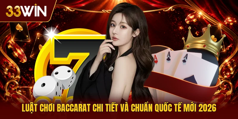 Luật Chơi Baccarat Chi Tiết Và Chuẩn Quốc Tế Mới 2026