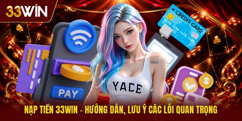 Nạp Tiền 33win | Hướng Dẫn, Lưu Ý Các Lỗi Quan Trọng