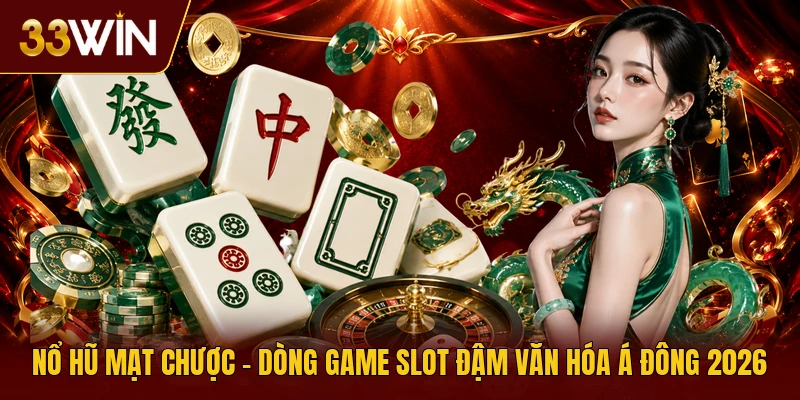 Nổ Hũ Mạt Chược - Dòng Game Slot Đậm Văn Hóa Á Đông 2026