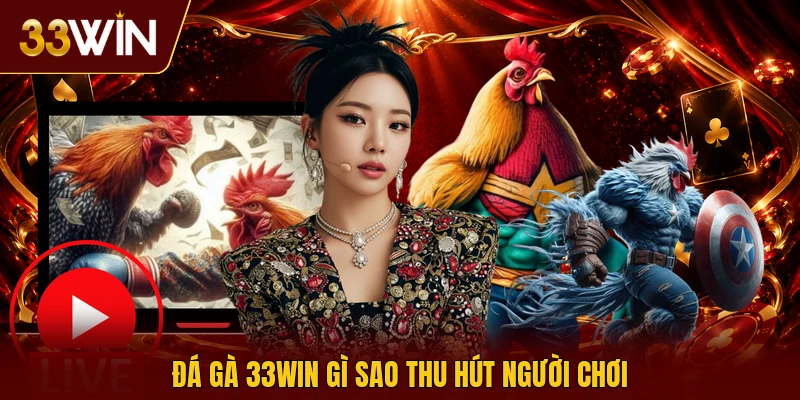 Đá gà 33Win gì sao thu hút người chơi